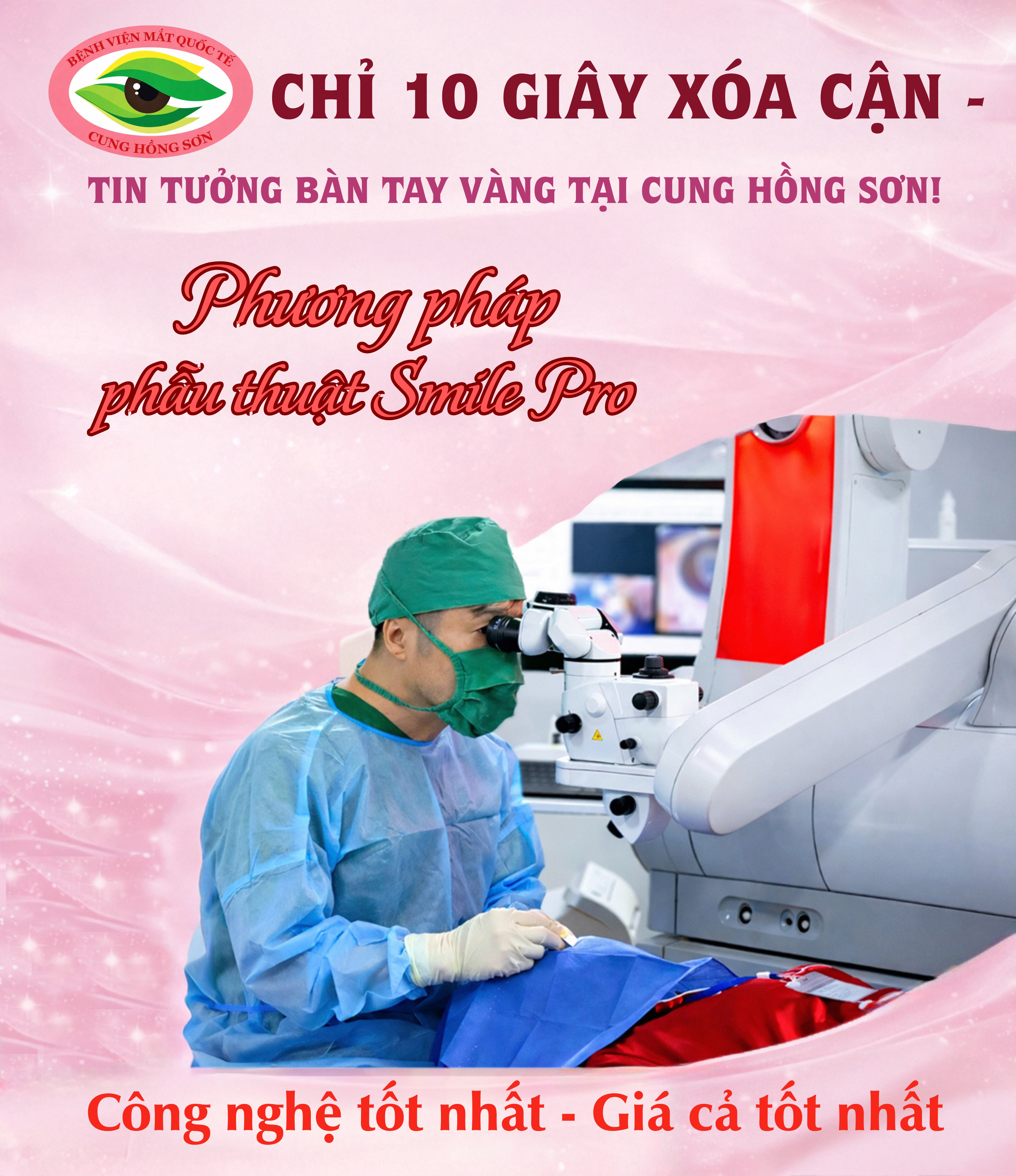 Tìm Hiểu Phẫu Thuật Cận Thị SMILE Pro: Ưu Điểm Và Đối Tượng Phù Hợp